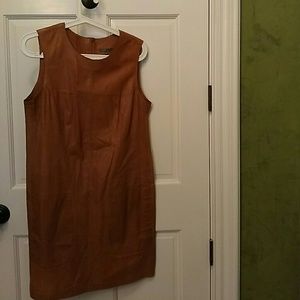 Vince leather dress